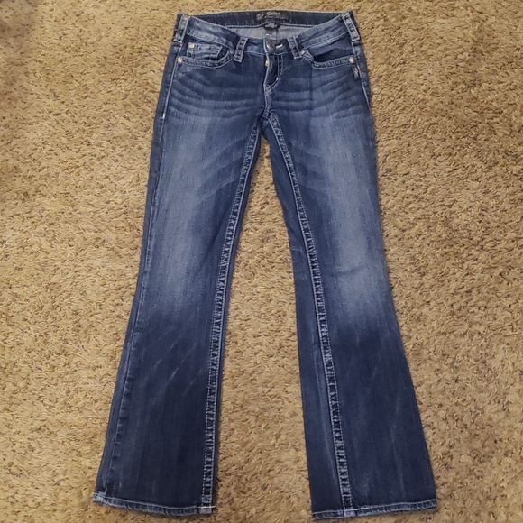 Silver Aiko Bootcut Jeans - Picture 2 of 8